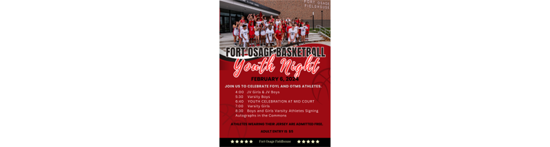 FORT OSAGE BASKETBALL YOUTH NIGHT